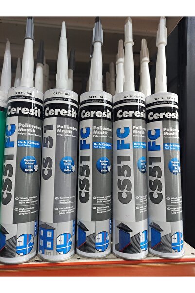 Ceresit Cs51 Fc Beyaz Whıte Poliüretan Mastik Hızlı Kürleşme 1 Adet Gönderilir