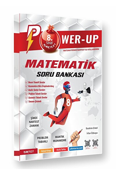 Nartest Yayınları 8. Sınıf Power-up Matematik Soru Bankası