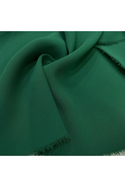 Yeşimm Kumaş Yeşil Double Krep Kumaş