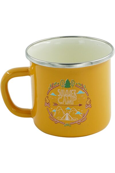 Orcamp Retro Emaye Kupa Bardak Summer Camp