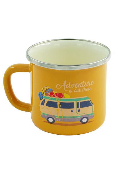 Orcamp Retro Enamel Mug Cup Adventure 330 Cc