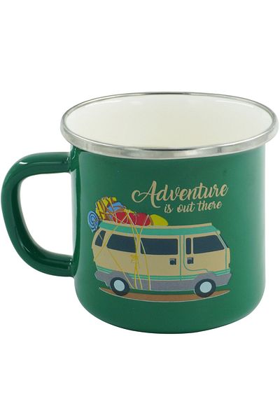 Orcamp Retro Enamel Mug Cup Adventure 330 Cc