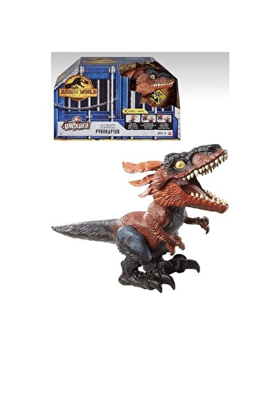 mattel Uncaged™ Ultimate Fire Dino Pyroraptor Exclusive Dinozor Hayvan Figür ...