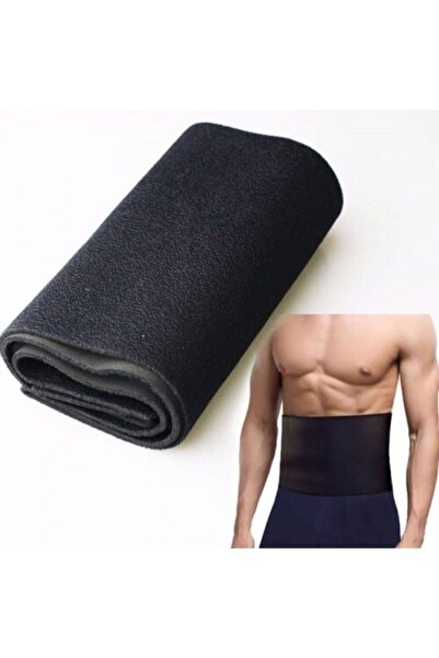 j.j.jilly jolly baby&kids Kadın Erkek Siyah Neopren Bel Korse Termal Sauna Ke...