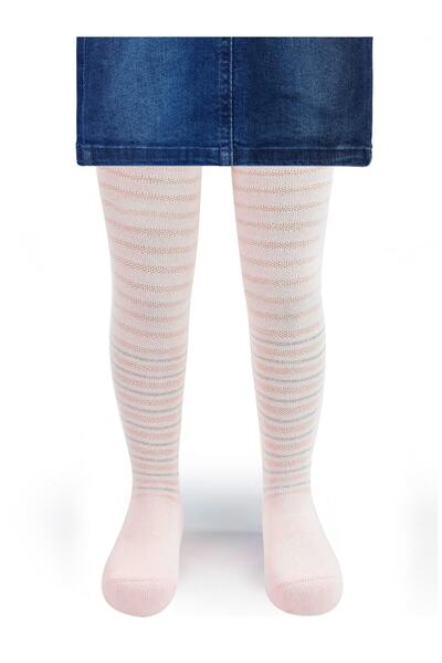 Civil Girls جوارب طويلة للفتيات من عمر 3 إلى 11 سنة باللون الوردي