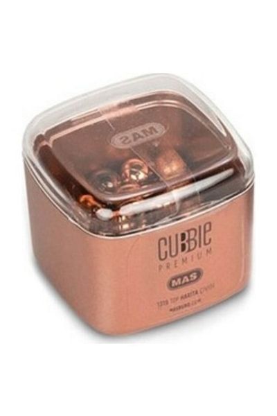 Mas Map Nail Standard Cubbie Premium Top Rose Gold 1315