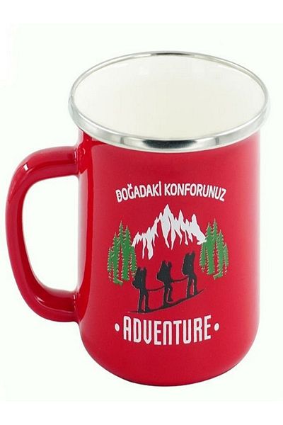 Orcamp Retro Enamel Mug Cup Adventure 330 Cc--e&donline