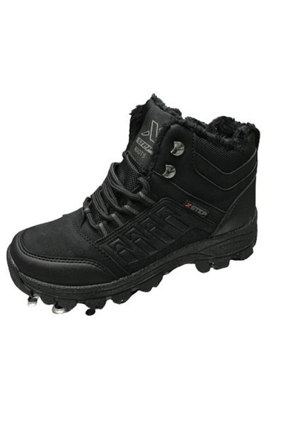 XStep Unisex Μαύρες μπότες πεζοπορίας