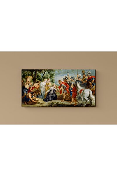 Carmen Peter Paul Rubens - The Meeting Of David Kanvas Tablo -başyapıtlar