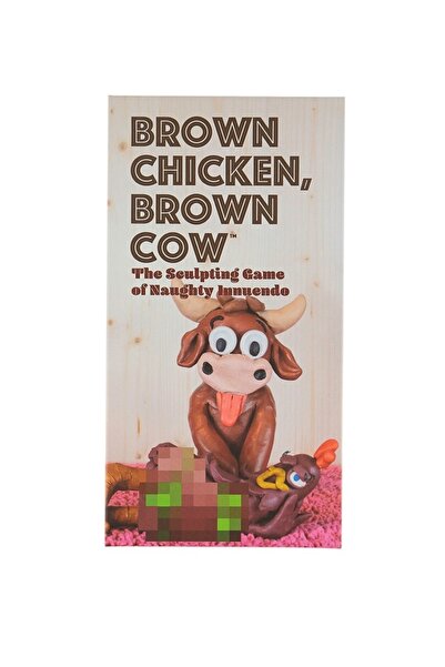 Hipster Deer لعبة لارك آند كلام بوكس ​​دجاج بني، بقرة بنية