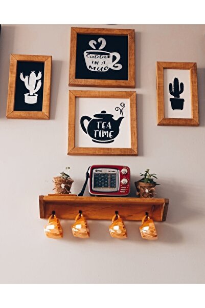 woodhomeworks Gerçek Ahşap Mutfak Dekor Çoklu