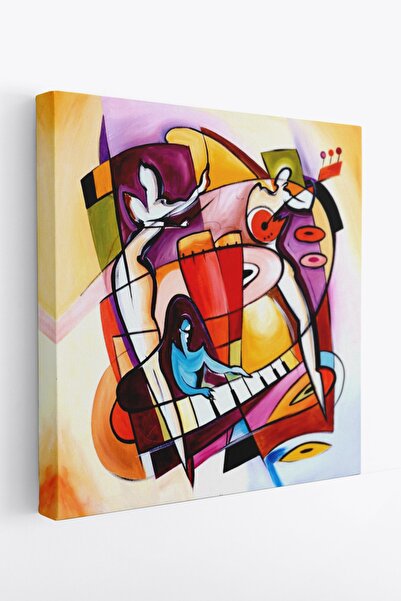 Carmen Alfred Gockel - Stroking The Keys Kanvas Tablo - Başyapıtlar