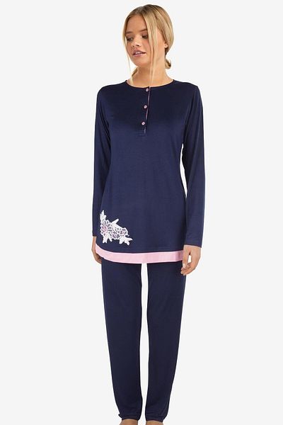 AYYILDIZ 59523 Set pijama bleumarin