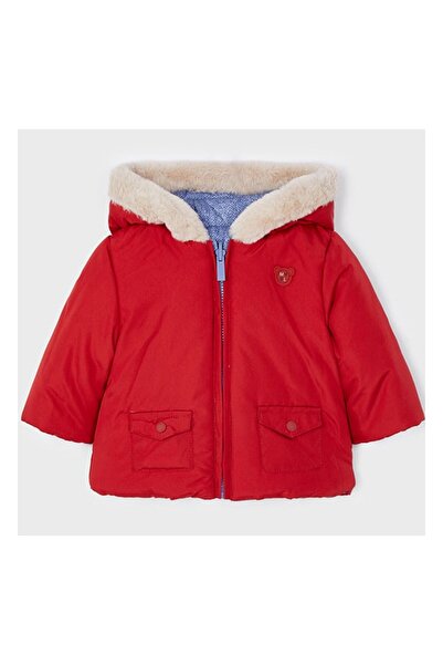 MAYORAL Coat Double Sided Coat Blue Red