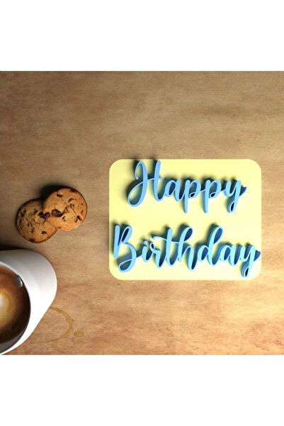 CookieKonsept قالب كوكي مطبوع عليه Happy Bithday