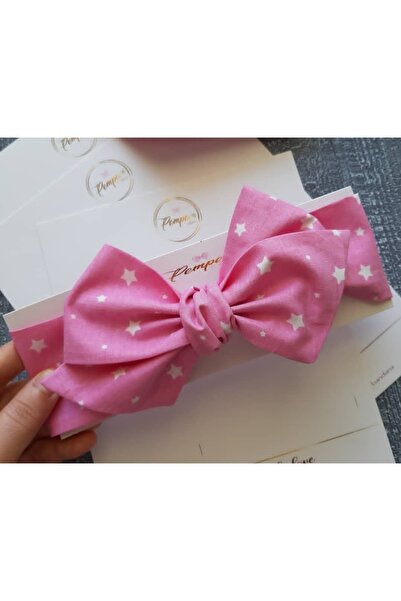 pempem bandana Kız Bebek Iri Fiyonklu Bandana