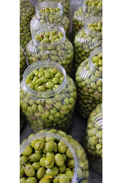 mut incisi zeytin & zeytinyağı Kırma Yeşil Zeytin Net : 3,5 Kg