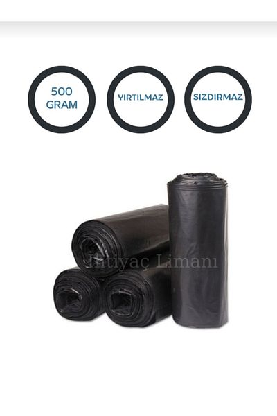 Miopack Industrial Thick Jumbo Garbage Bag 80×110 500 gr 5 Rolls 50 Pieces