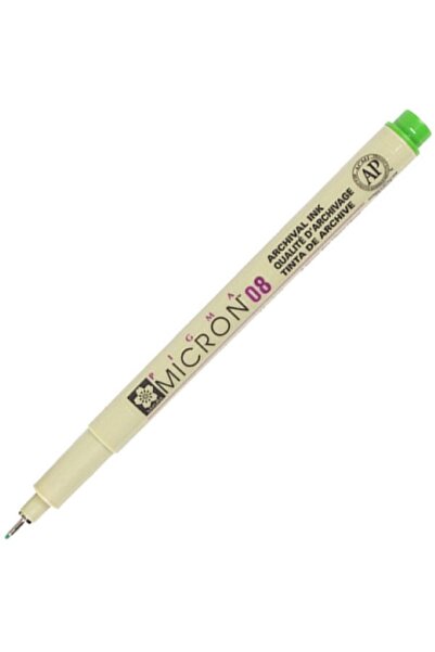 Sakura Pigma Micron Technical Drawing Pen 08 Green 0,50mm