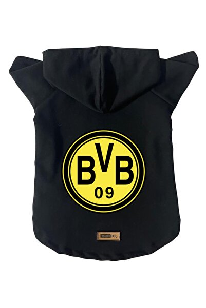 Monopetz سويت شيرت من الصوف بغطاء للرأس ملابس للكلاب والقطط - أبيض بوروسيا دو...