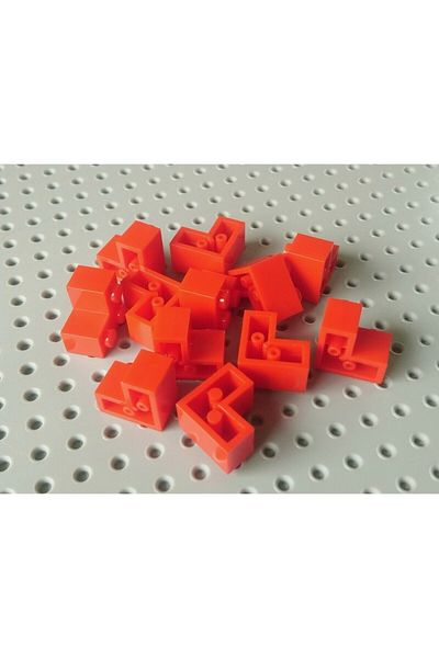 LEGO Original Moc Custom Creator Brick Corner Red 2X2 Corners (4 Pcs)