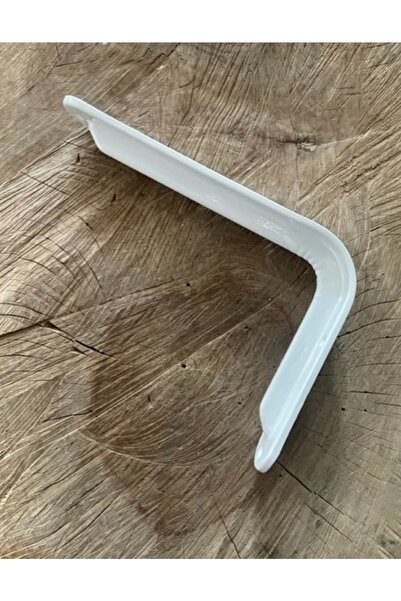 Beşel Raf Altı Beyaz Renk Raf Asma Aparatı 10*14 Cm