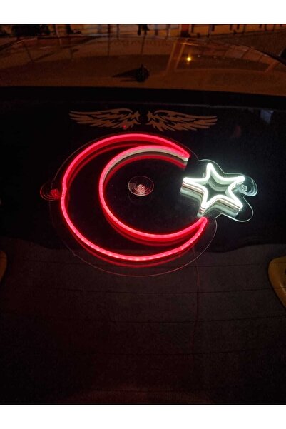 Şen Ay Yıldız Neon Tabela