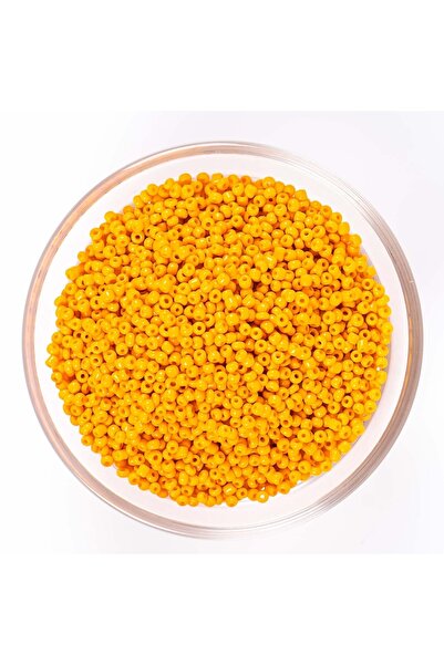 yfhobi 50 Gram - Küçük Boy Mat Kum Boncuğu, 1.5 Mm, Takı Yapım Boncuğu, Turun...