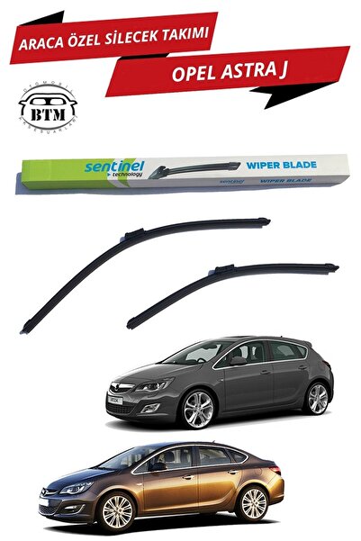 Sentinel Opel Astra J Araca Özel Ön Silecek Takımı Sağ Ve Sol