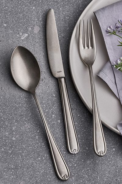 Narin Anatolia Dining Knife - Retro - 12 Pieces