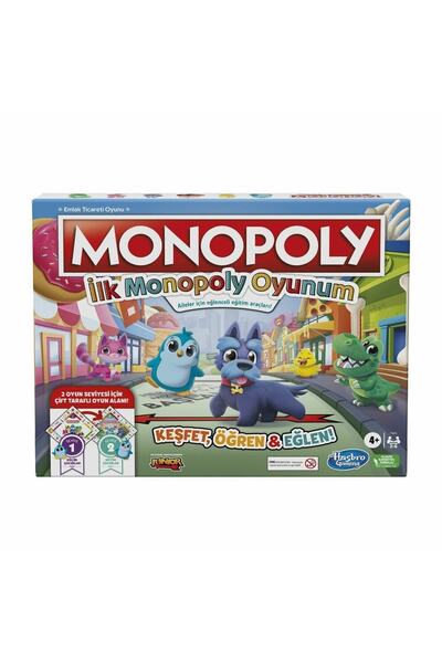Hasbro Oyuncak F4436 Monopoly Discover, +8 Yaş