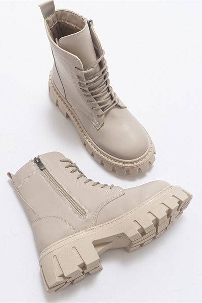 LuviShoes Інструмент Бежеві жіночі черевики