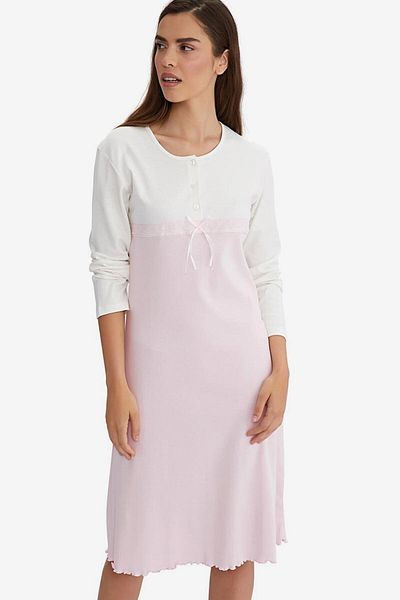 AYYILDIZ 59504 Pink Nightgown