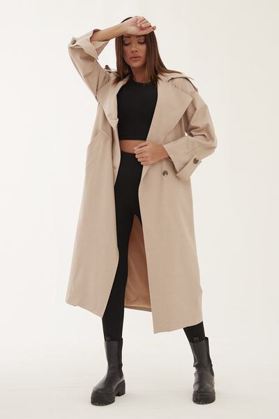 SahraAfra Trench oversize Creed