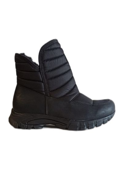 Pierre Cardin Γυναικεία Anorak Furry Daily Ankle Boots Μαύρα PC-52046 V1