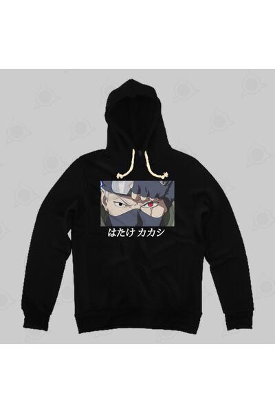 Built By Crazy Hanorac cu glugă unisex Naruto Hatake Kakashi