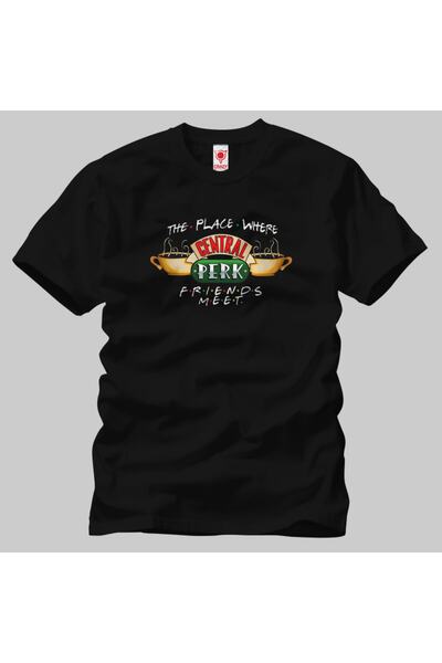 Built By Crazy Prijatelji Central Perk Logo Unisex Majica