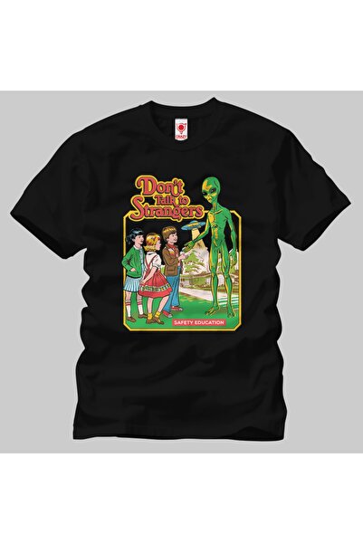 Built By Crazy Tricou unisex Dont Talk To Strangers