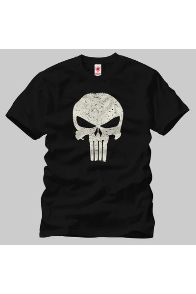 Built By Crazy Μπλουζάκι Unisex The Punisher Skull Symbol