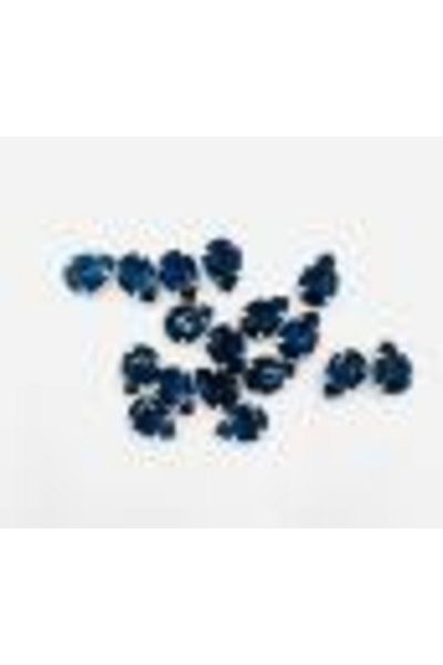yiğit aksesuar 10x14 (1.4 Cm) Montana Cased Strut Drop Glass Stone 40 Pieces
