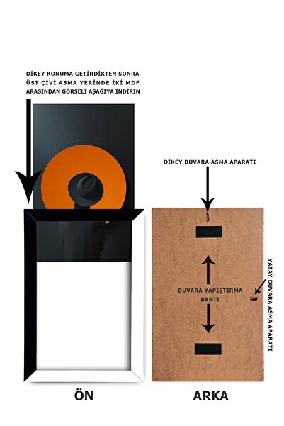 yhfoto 5 Adet A4 Çerçeve Pvcli 21x30 Sertifika Için Çerçeve Diploma Için Çerçeve Belge Için Çerçeve