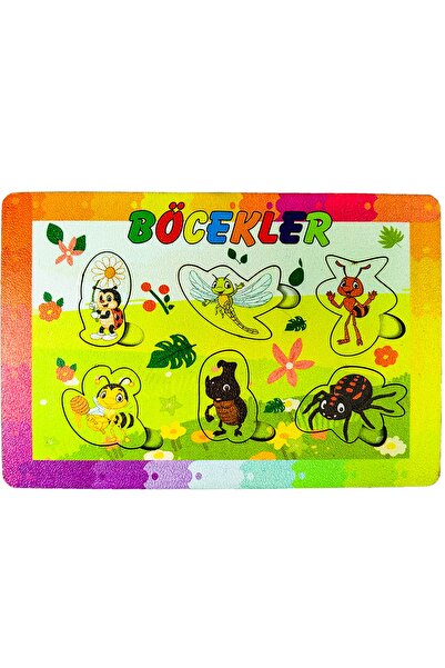 artı dekor 5'li Eğitici Çocuk Bultak Yabboz Puzzle Seti1 14x20 Cm (BT 1-5)