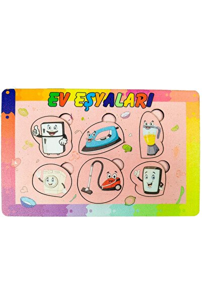 artı dekor 5'li Eğitici Çocuk Bultak Yabboz Puzzle Seti2 14x20 Cm (BT 6-10)