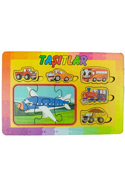 artı dekor 5'li Eğitici Çocuk Bultak Yabboz Puzzle Seti 4 14x20 Cm (BT 16-20)