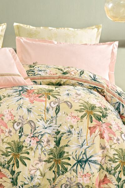 Yataş Freya Çift Kişilik Ranforce Nevresim Takımı - Adaçayı