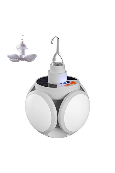 ERD TEKNOLOJİ Panther 10,5 Watt Beyaz Led Şarjlı Solar Kamp Lambası