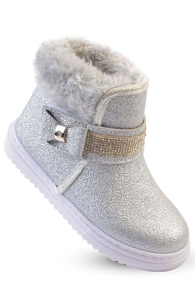 KAPTAN JUNIOR Furry Girl's Boots Bpnk 400
