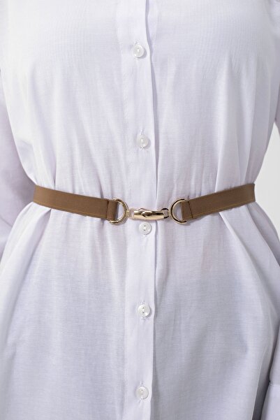 Fiori Ince Lastikli Ceket Ve Elbise Kemeri 2cm