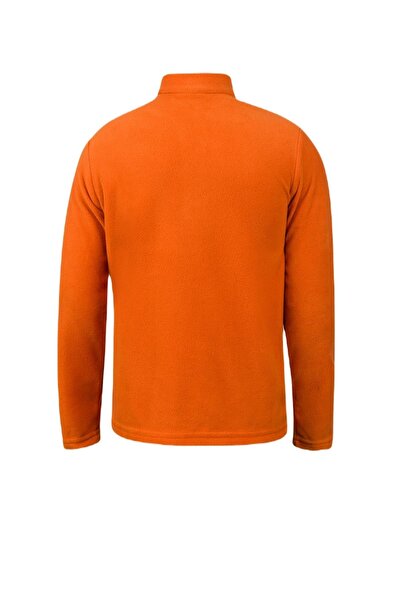 2AS Potra Yarım Fermuarlı Çocuk Polar Sweatshirt Turuncu