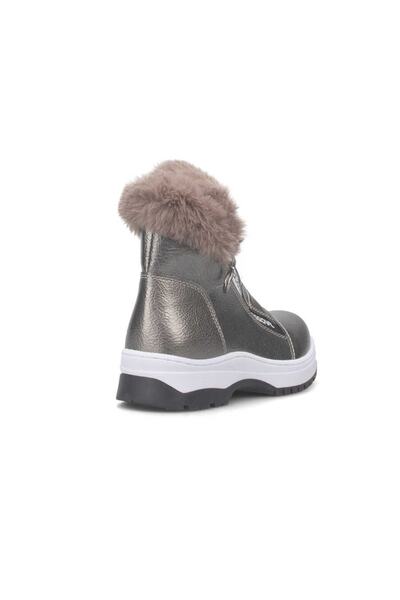 TRENDYSHOSE 04252 Kürklü Kız Çocuk Rahat Bot